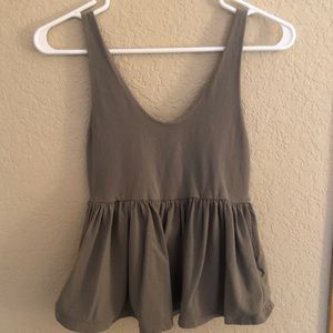Peplum Tank